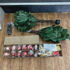 【終了】②クリスマスツリー120㎝ 未使用 店頭販売の画像