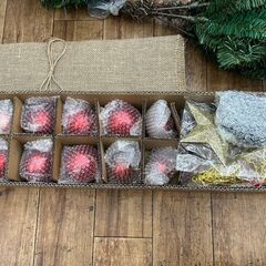 【終了】②クリスマスツリー120㎝ 未使用 店頭販売の画像