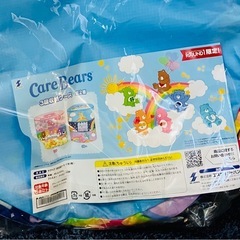 #未使用#ケアベア#3段収納ケース#ブルー#クレーンゲーム#UFOキャッチャー#景品#ビッグ#大きい#ラウンド1#care-bears#ROUND1限定の画像