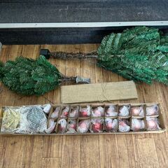 【終了】③クリスマスツリー150㎝ 未使用 店頭販売の画像