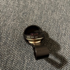 ELECOM セルカレンズ スマホカメラレンズ 4×　スマホ自撮り用0.4倍広角レンズの画像