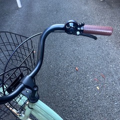 自転車(後輪パンク)の画像