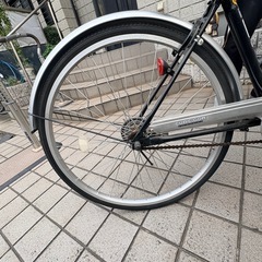26インチ　自転車　ギアなしの画像