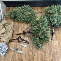 ⑥クリスマストイツリー150㎝ 開封済 店頭販売の画像