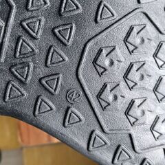 新品 26cm メンズ スニーカー ブラック 厚底 シューズ 普段着 識別番号:【N555-S】の画像