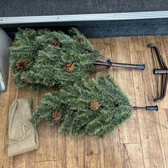 ⑦クリスマスツリー ツリーヌード 120cm  店頭販売の画像