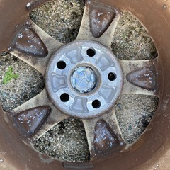 トヨタ純正ホイール　マークX クラウン エスティマ用　16*6.5J  タイヤ付　215*60*16の画像