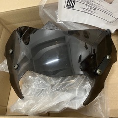 アドレスv125G用KN企画ショートスクリーン、ナックルガードの画像