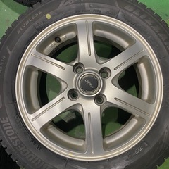 軽四　スタッドレス　155/65R14の画像