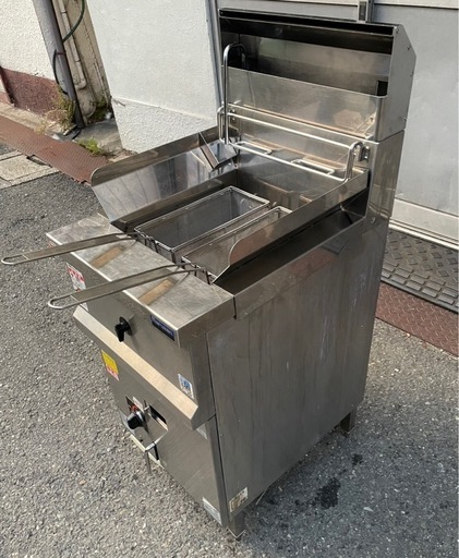 動確済み 2021年 マルゼン ガス スパゲティボイラー MRP-C046-2 都市ガス スパゲティ釜 幅450×奥600×高さ800mm 茹で麺器 パスタボイラー