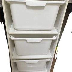 ニトリ　3段ボックスの画像