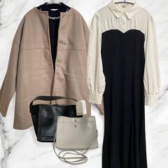 【激安1着300円】earth music&ecology アースミュージックアンドエコロジー 春夏秋冬 レディース 詰め合わせ40点セット S～L・Fサイズ オールインワン ワンピース トップス 美品含む 在庫一掃 まとめ売りの画像