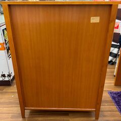 ✨️ジモティー割引✨️【ジャングルジャングル堺初芝店】　6段ローチェスト　木目調　ブラウン　幅(W)863mm × 奥行(D)450mm × 高さ(H)1164mm　堺市（東区　西区　北区　南区　堺区　美原区）高石市　泉大津市　忠岡町　和泉市　松原市　大阪狭山市の画像