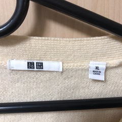 締切⚠️カーディガンXL 　UNIQLO 👬の画像