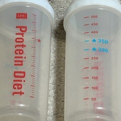 DHC  カーブス  ウイダー！  のプロテイン容器  4点の画像