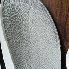 新品 24.5cm レディース スニーカー ホワイト ブラック 厚底 シューズ 識別番号:【N558-S】の画像