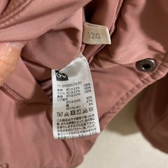 GU リバーシブルジャンパー120cmの画像