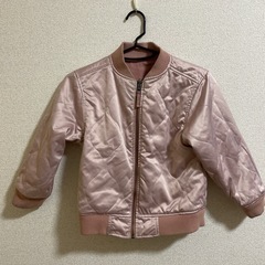 GU リバーシブルジャンパー120cmの画像