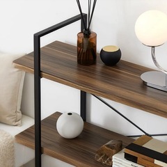 🌿‬LOWYA オープンシェルフ 見せる収納 ディスプレイラック 美品の画像