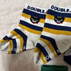 DOUBLE.B ミキハウス　靴下　3セットの画像