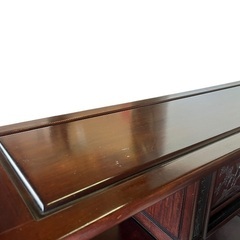 茶箪笥 唐木 黒檀 飾り棚 茶棚 紫檀 アンティーク 木工 工芸 和家具の画像