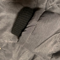 160cm あったかブルゾン　ジャンバー　袖リブ　男児　の画像