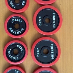 ファイティングロード　トレーニングベンチ　バーベルプレートの画像