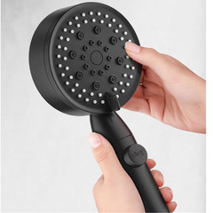 🚿【新品未使用】Livelihood マイクロナノバブル シャワーヘッド 高水圧 5段階モード 手元止水 取り付け簡単 美肌 保湿 節水 毛穴ケア 超微細泡 4種類アダプター付き ミストシャワー ナノバブルシャワー 美髪 温浴スパ バス用品の画像