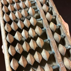 レトロ　そろばんの画像