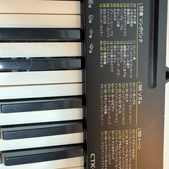 CASIO電子キーボード49鍵盤の画像