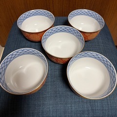 SR-1 有田焼　どんぶり5つセットの画像