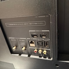 液晶65型65J7とテレビ台のセットの画像