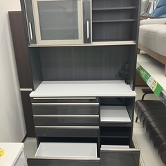 サンコウ レンジボード 2枚扉 ダークブラウンの画像