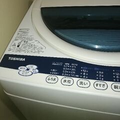 TOSHIBA 6キロ　全自動洗濯機　AW-60ＧＫの画像