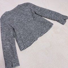 未使用　 HusHusHストライプ ショートジャケットの画像