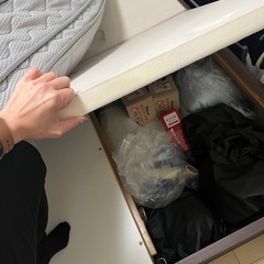 ニトリ　セミダブルベット差し上げますの画像