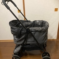 シャンアンジェ ペットカート ドッグカート　ペットキャリー　天使のカート(Lサイズ) ver.1フレームの画像