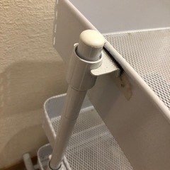 【お取引き決定】白色の3段ラックの画像