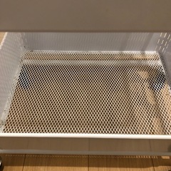 【お取引き決定】白色の3段ラックの画像