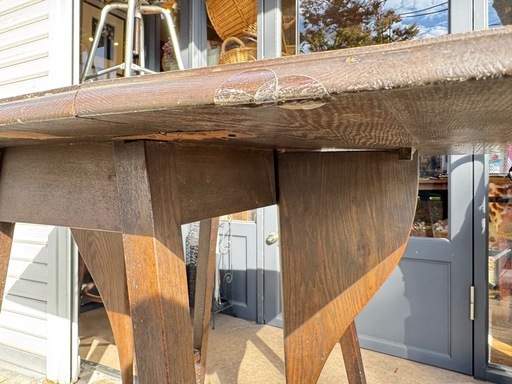 B7123【ビンテージ】バタフライテーブル アンティーク ヴィンテージ ダイニングテーブル 木製 テーブル コーヒーテーブル B7123【ビンテージ】バタフライテーブル アンティーク ヴィンテージ