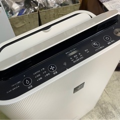 SHARP 加湿空気清浄機 KC-R500Y-W 2023年製 中古の画像