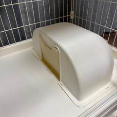 トイレ一体型猫ゲージ　キャットゲージの画像