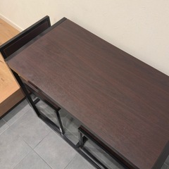 受け渡し者決定しました！ダイニングテーブル3点セットの画像