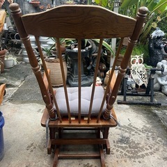 ロッキングチェアいすいす椅子インテリア家具🍉プロフ必読の画像