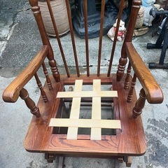 ロッキングチェアいすいす椅子インテリア家具🍉プロフ必読の画像