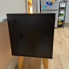 ニトリ　ダークブラウン　チェストの画像