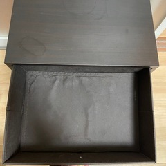 ニトリ　ダークブラウン　チェストの画像