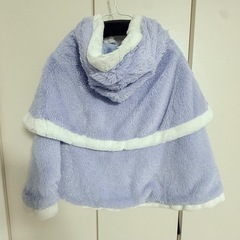 ディズニー購入 アナ雪　ケープコート 女の子✨ 100〜110cmの画像