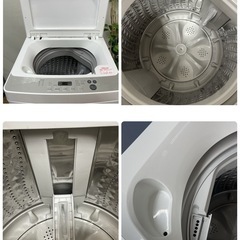 R369 ☀️ TWINBIRD 洗濯機 （洗濯5.5㎏) 22年製 KWM-EC55 ⭐ 動作確認済 ⭐ クリーニング済の画像