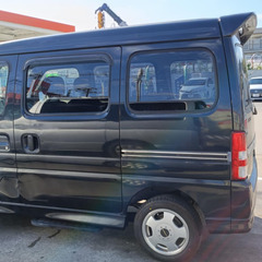 SUZUKI エブリーワゴン・ターボ・AT黒　車検あり、即戦力！の画像